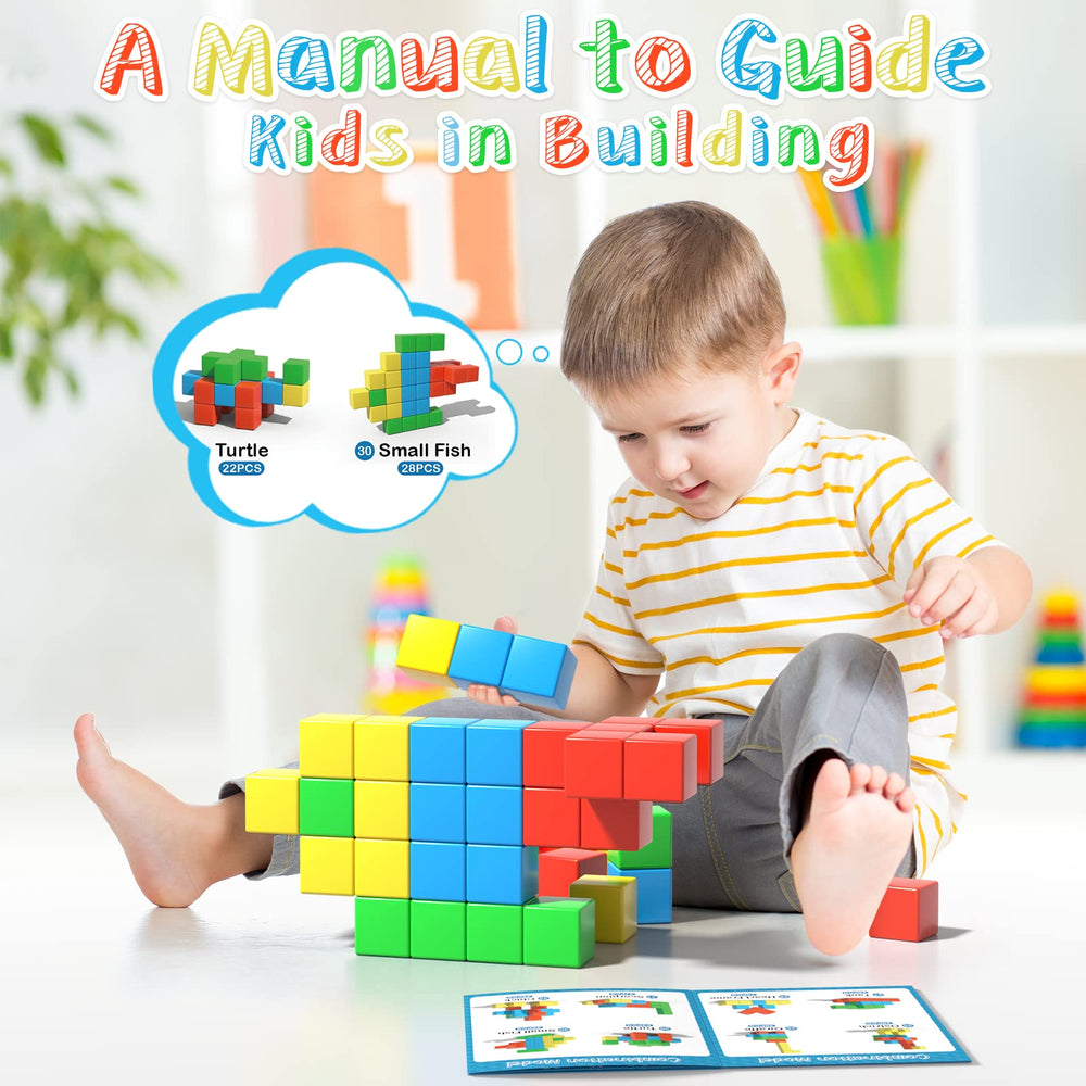 Asago safe durable magnets with rounded edges for safer play.