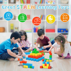 Asago screen-free activity keeps kids engaged through hands-on building.