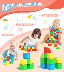 Asago magnetic blocks offer tactile-click feedback when joining pieces.