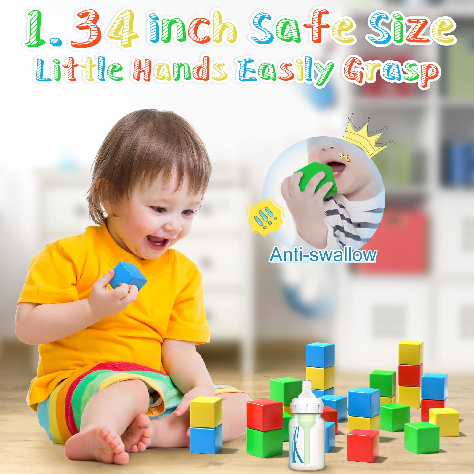 Asago toddler building play emphasizes safe, tactile learning.