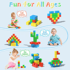 Asago blocks are washable and easy to clean after play sessions