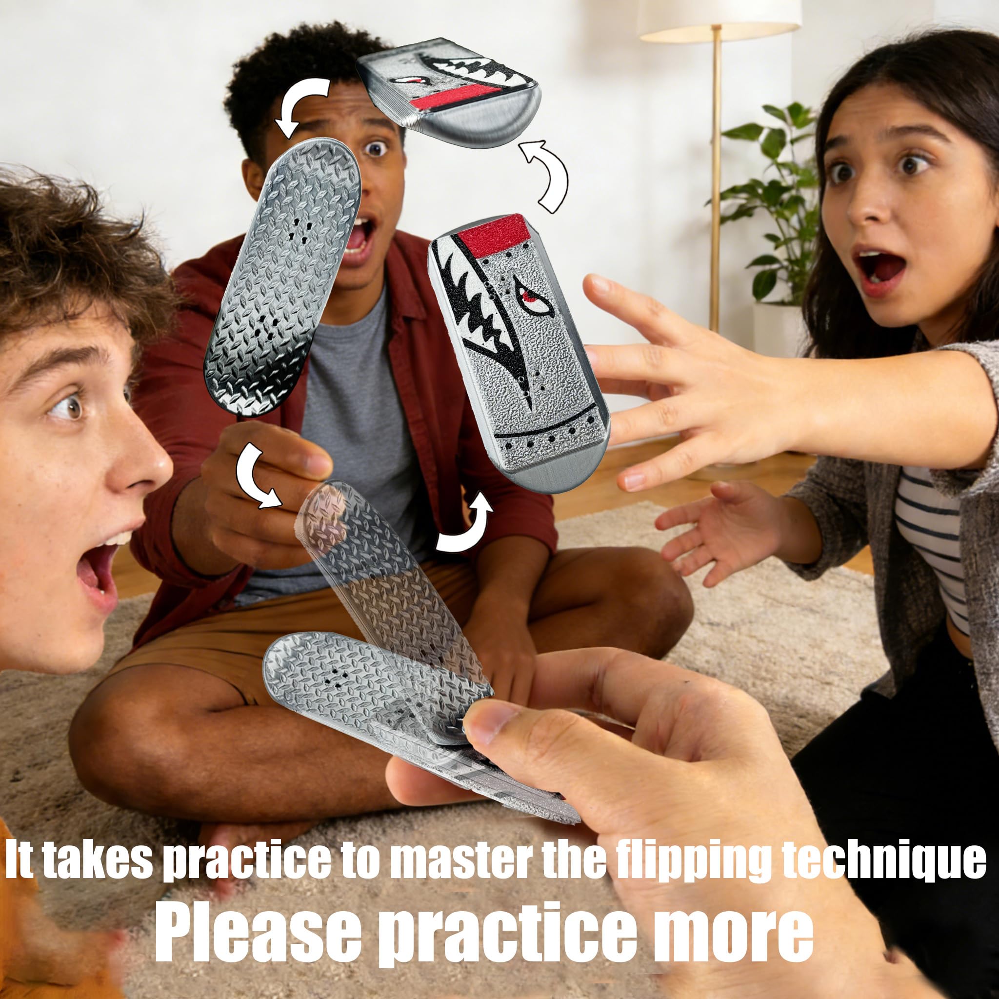 ASCAVS Magnetic Kickflip Slider is an ideal desk toy for adults seeking casual focus.