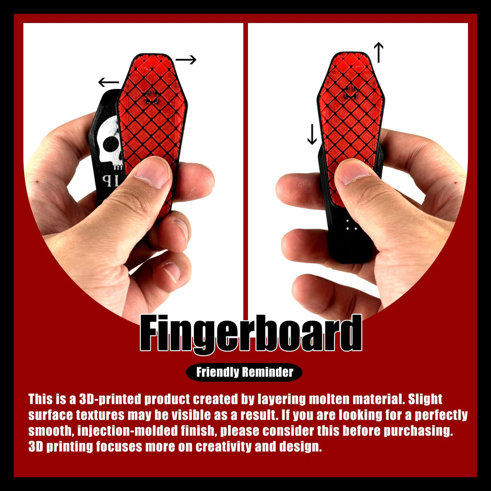 ASCAVS Magnetic Kickflip Slider compact design fits in a pocket for on-the-go stress relief.
