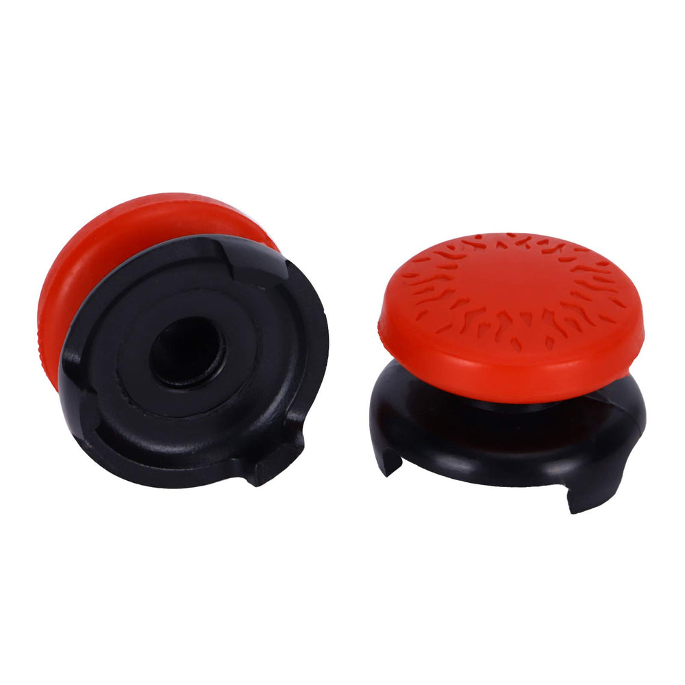 ASHATA PS5 red thumbstick with extended grip for better control.