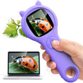 Ashfly Kids Microscope with 2-inch screen enables real-time observation for curious young scientists.