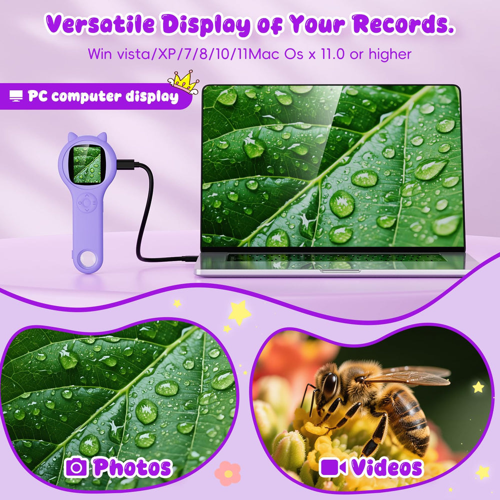 Ashfly dual-lens design allows quick viewing of tiny objects.