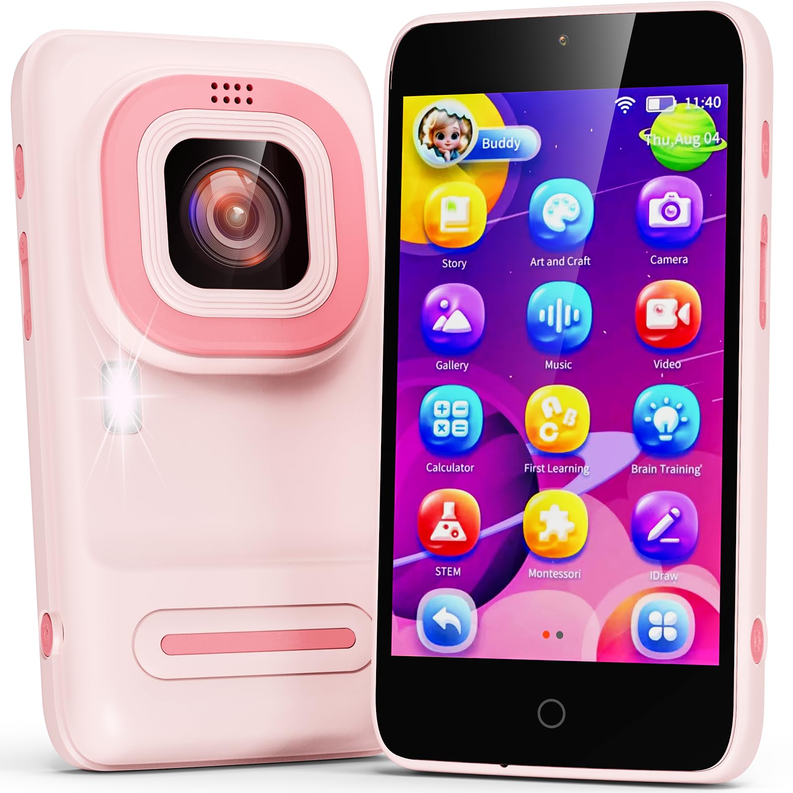 Ashfly Kids Smart Phone with large-screen display supporting focused learning.