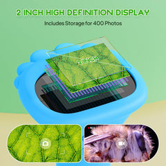 Ashfly pocket microscope with lanyard for outdoor exploration