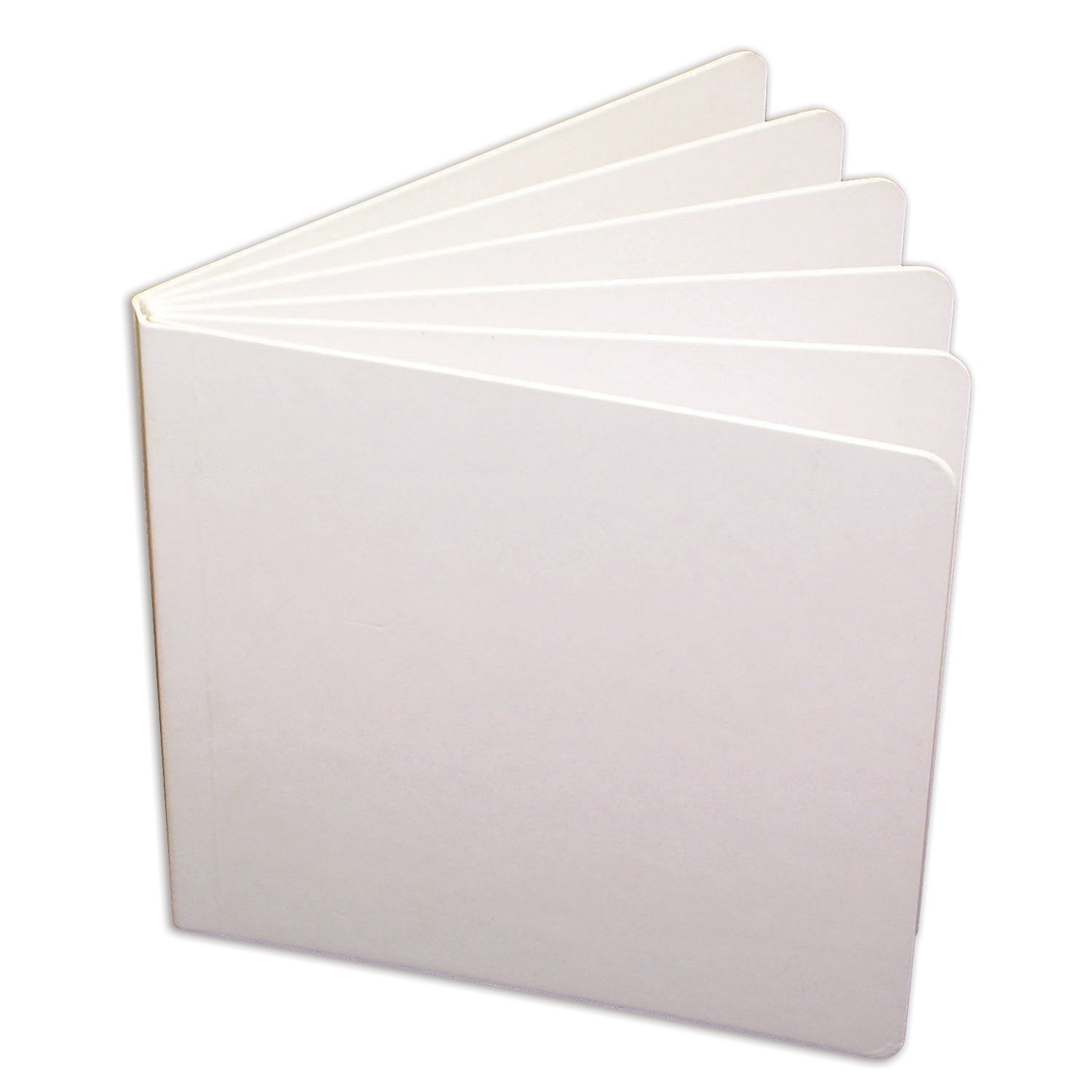 Ashley Productions blank chunky pages book in white, perfect for young writers and doodlers on the go.