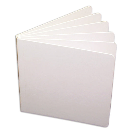 Ashley Productions blank chunky pages book in white, perfect for young writers and doodlers on the go.