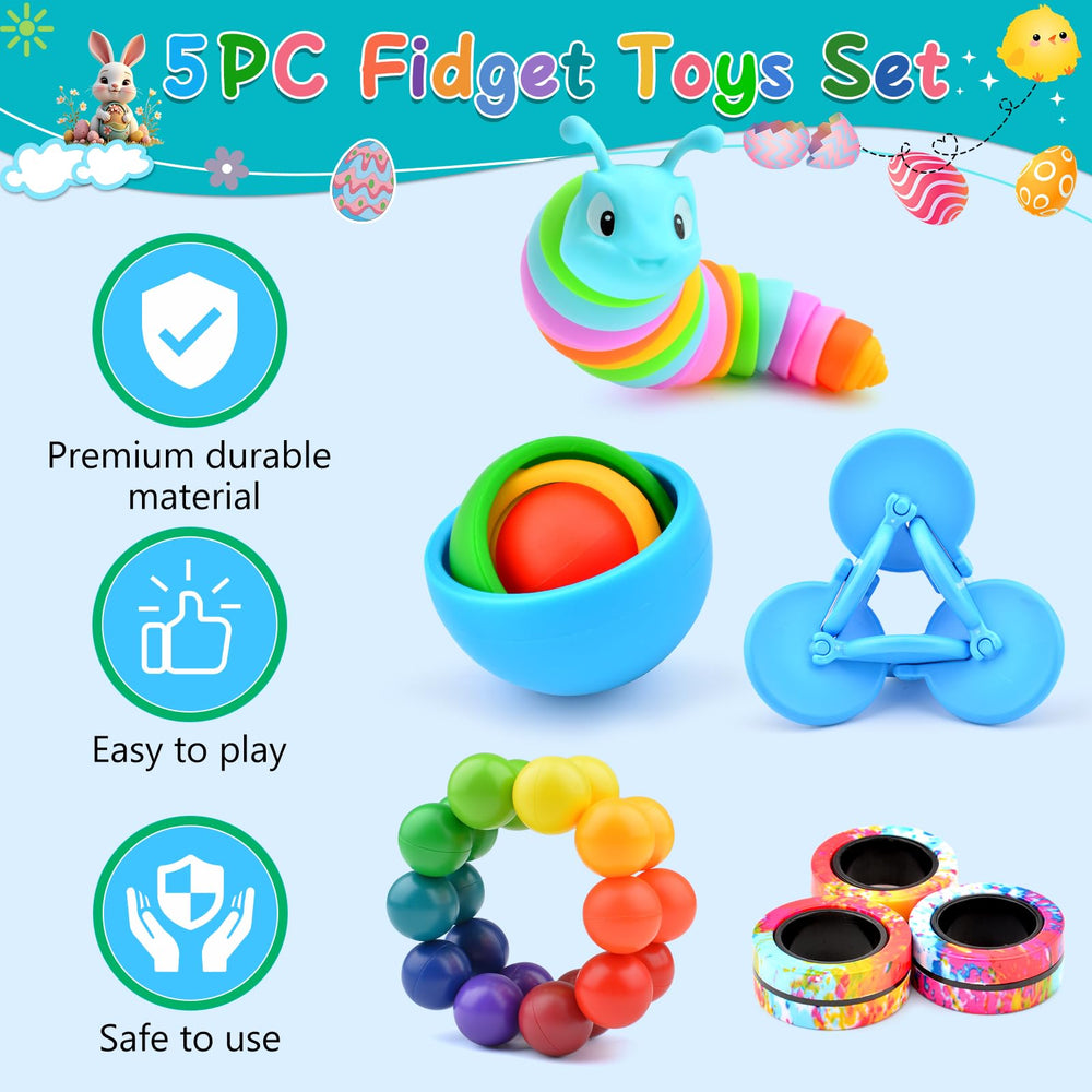 ASIOWELY magnetic rings toy set improves finger dexterity during study.