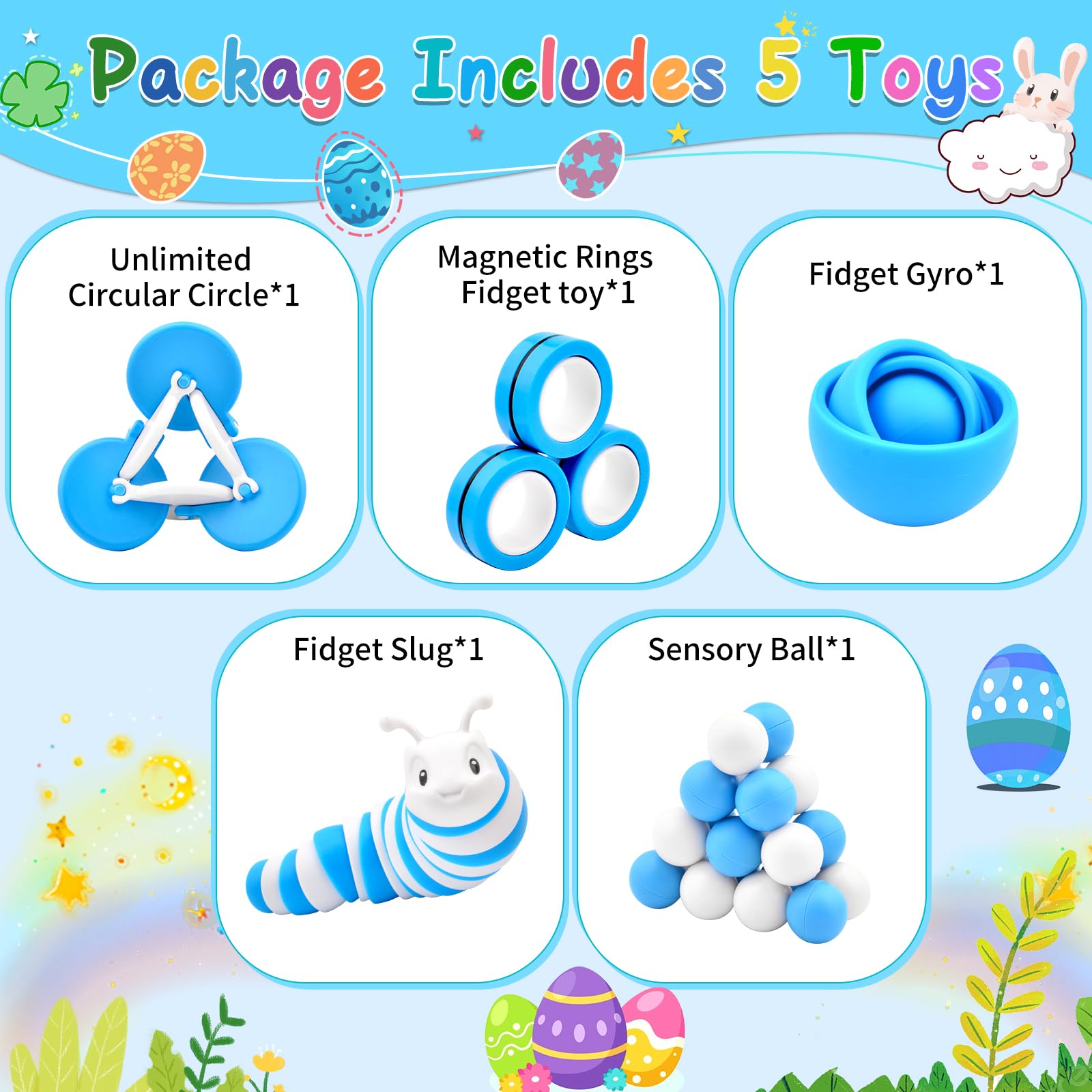 ASIOWELY sensory ball fidget toy close-up for busy fingers and calm focus