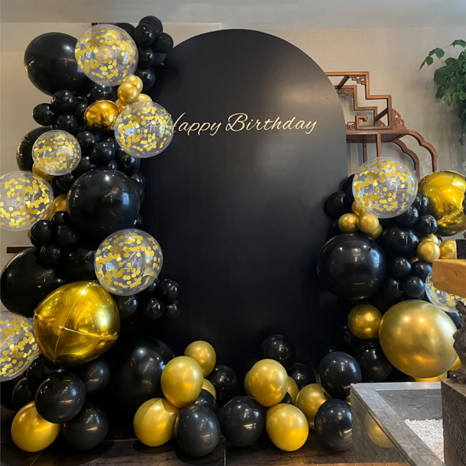ASIYUHY 12-inch balloons deliver high visibility for party spaces