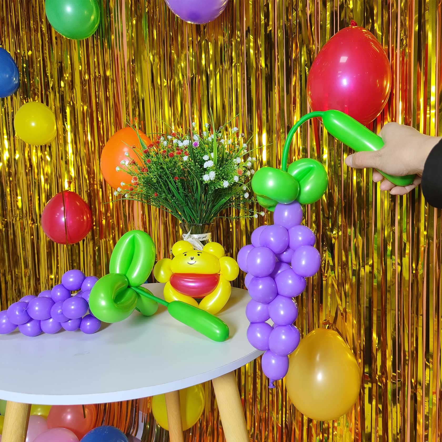 ASIYUHY balloons suitable for kids' party activities and school events.