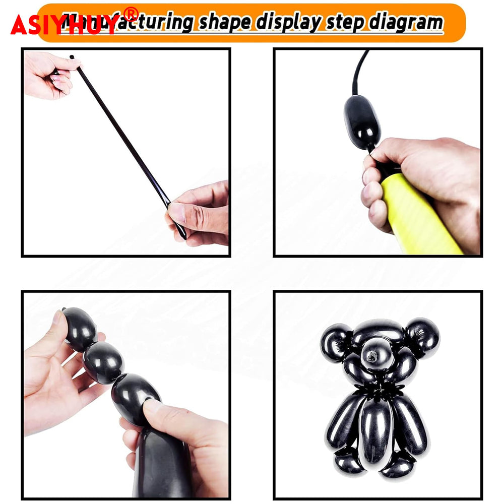 ASIYUHY balloon animals create fun kids' party experiences with twists.