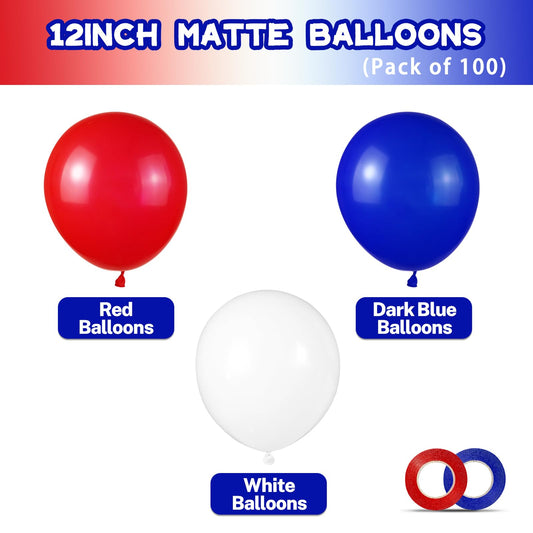 ASIYUHY balloon ribbon included for quick garland creation.