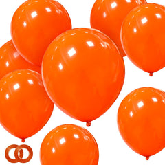 ASIYUHY orange balloons 12 inch pack for vibrant party décor.