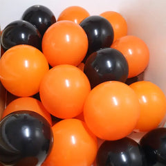 ASIYUHY orange balloons with ribbon simplify quick event setup.