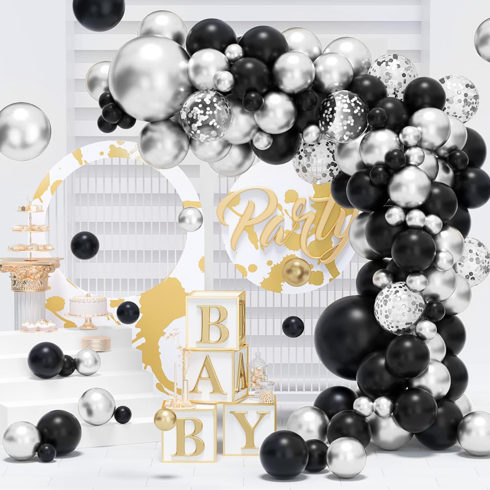 ASIYUHY versatile balloons create sophisticated color accents for events.