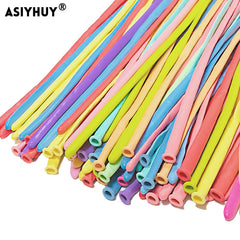 ASIYUHY pastel 260 long balloons ideal for birthday party decoration ideas
