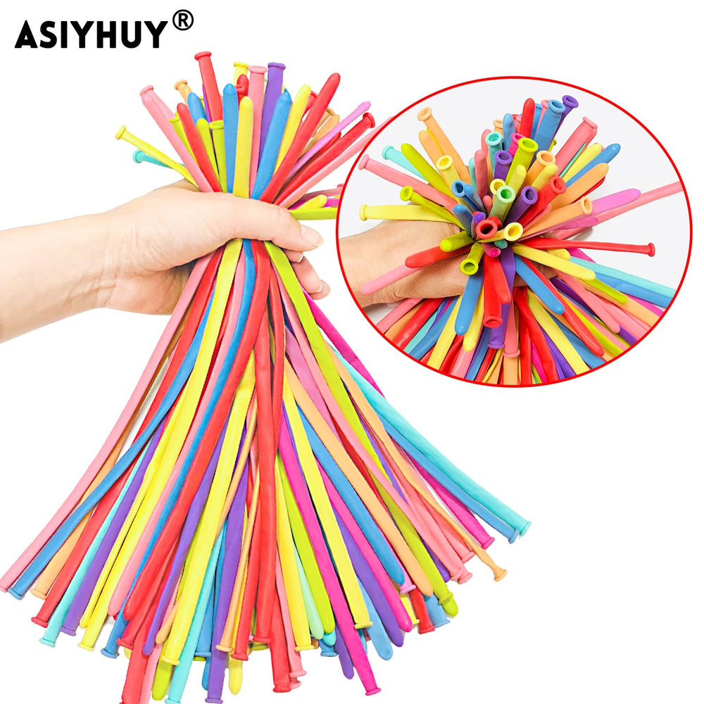 ASIYUHY pastel 260 long balloons for flowers and butterflies DIY crafts
