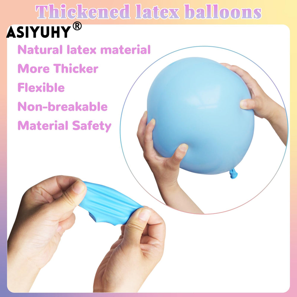 ASIYUHY pastel balloons ideal for baby shower table displays