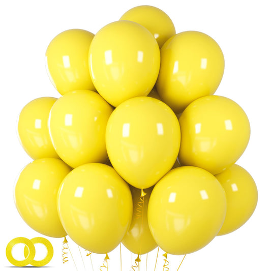 ASIYUHY yellow balloon pack for festive decor and arch building