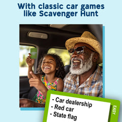 ASM GAMES Word Game card for road-trip word challenges.