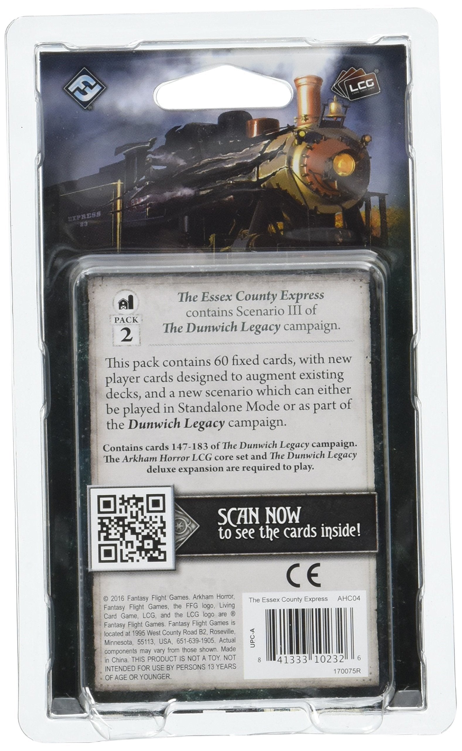 Asmodee Arkham Horror Essex Express randomized locations enhance replayability and strategy.