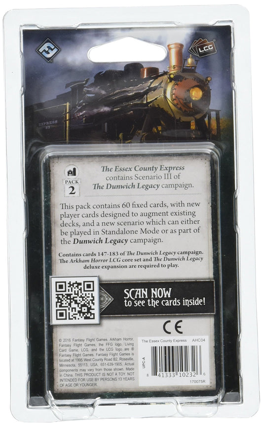 Asmodee Arkham Horror Essex Express randomized locations enhance replayability and strategy.