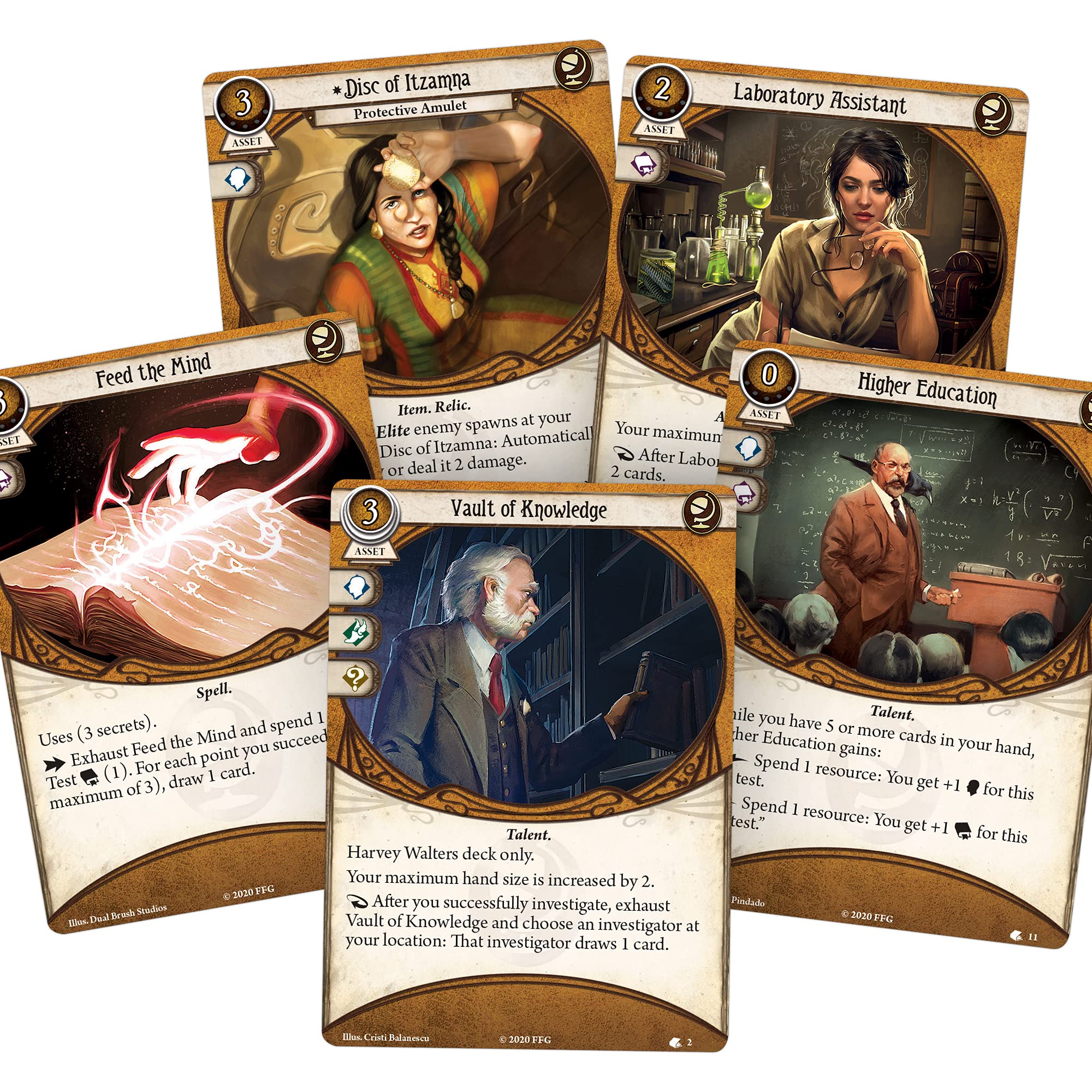 Asmodee Harvey Walters upgrade cards bundle—26 options to enhance your deck mid-campaign