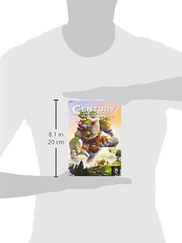 Asmodee Century Golem Edition: Eastern Mountains components reveal clear, tactile pieces.