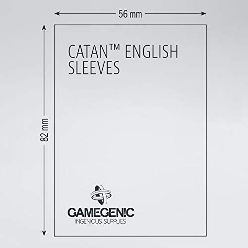 Asmodee Gamegenic Prime sleeves highlight reinforced thickness for durable card protection.