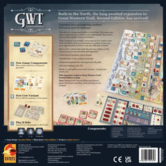 Asmodee Great Western Trail 2e expansion reveals dual-layer boards for deeper planning.