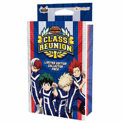 Asmodee MHA Class Reunion booster front view with exclusive foil cards—great gift for collectors.