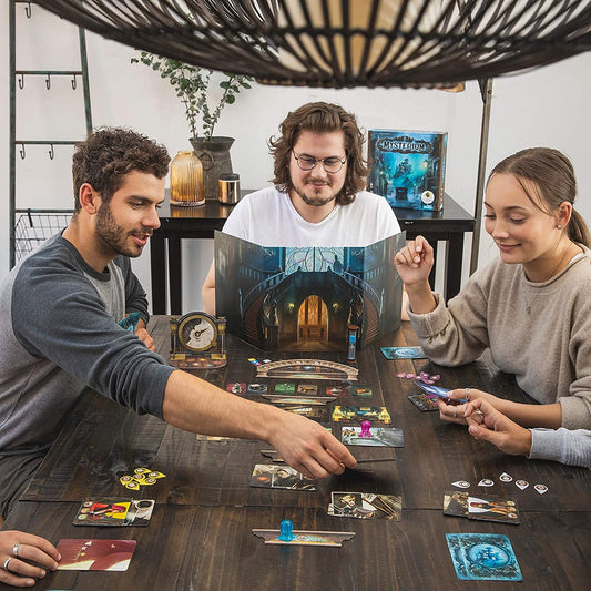 Asmodee Mysterium Hidden Signs suspects visuals elevate atmosphere for immersive sessions