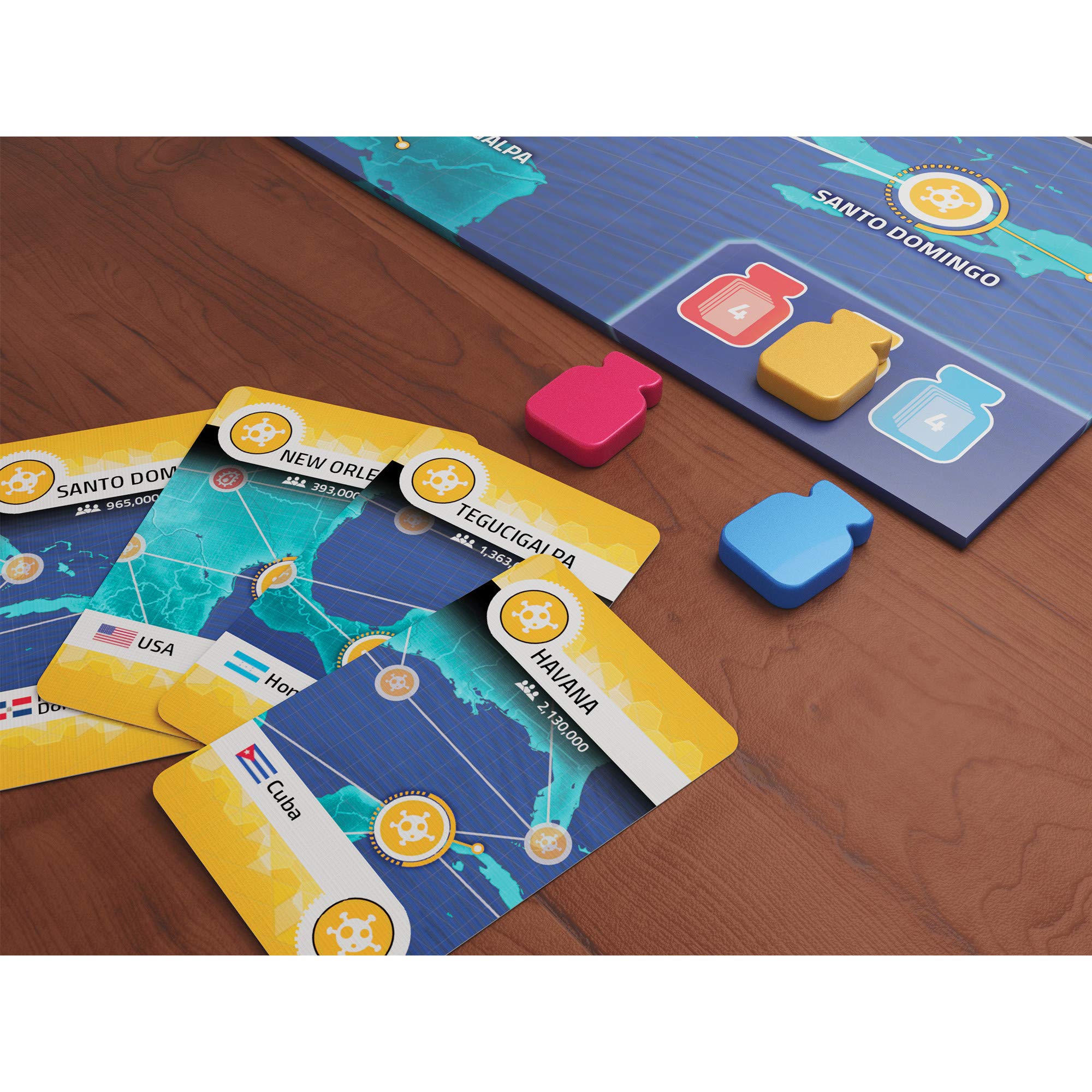Asmodee Pandemic Hot Zone North America rulebook for family play