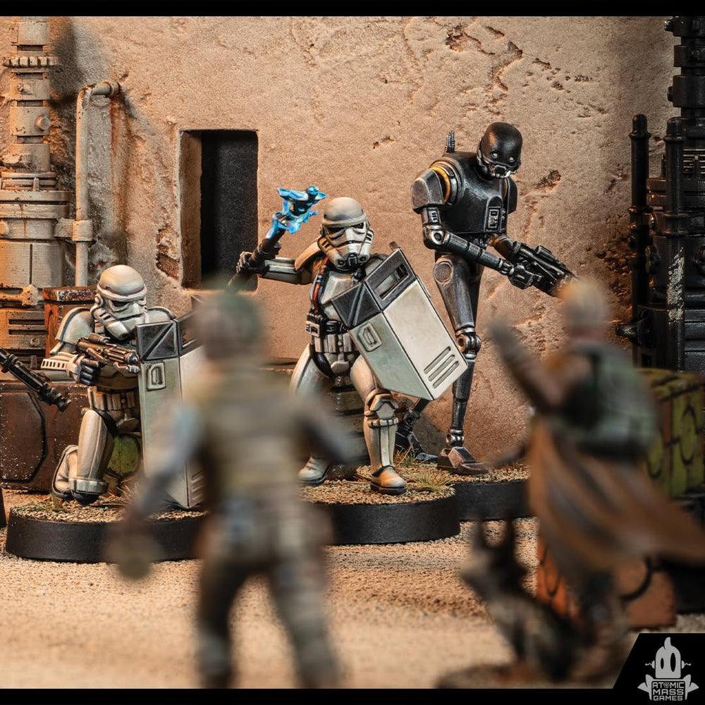 Asmodee Star Wars Legion Crab Droid Expansion: laser cannons extend long-range options
