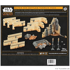 Asmodee Star Wars Legion Special Ops terrain assembly and painting ready