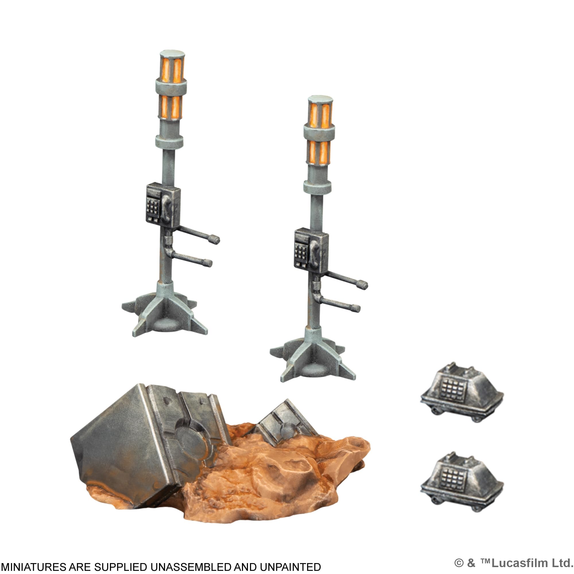 Asmodee Star Wars Legion Special Ops terrain core compatibility with core sets