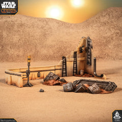 Asmodee Star Wars Legion Special Ops terrain painting tips and care guidance