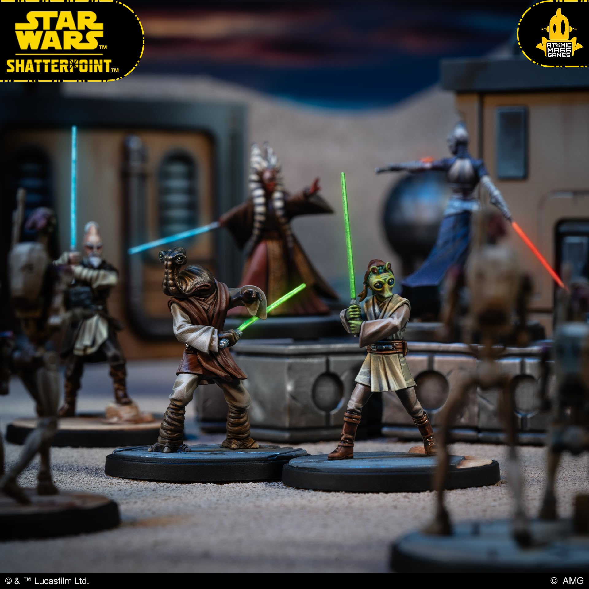 Asmodee Star Wars Shatterpoint Shaak Ti empowers Will of the Force gameplay
