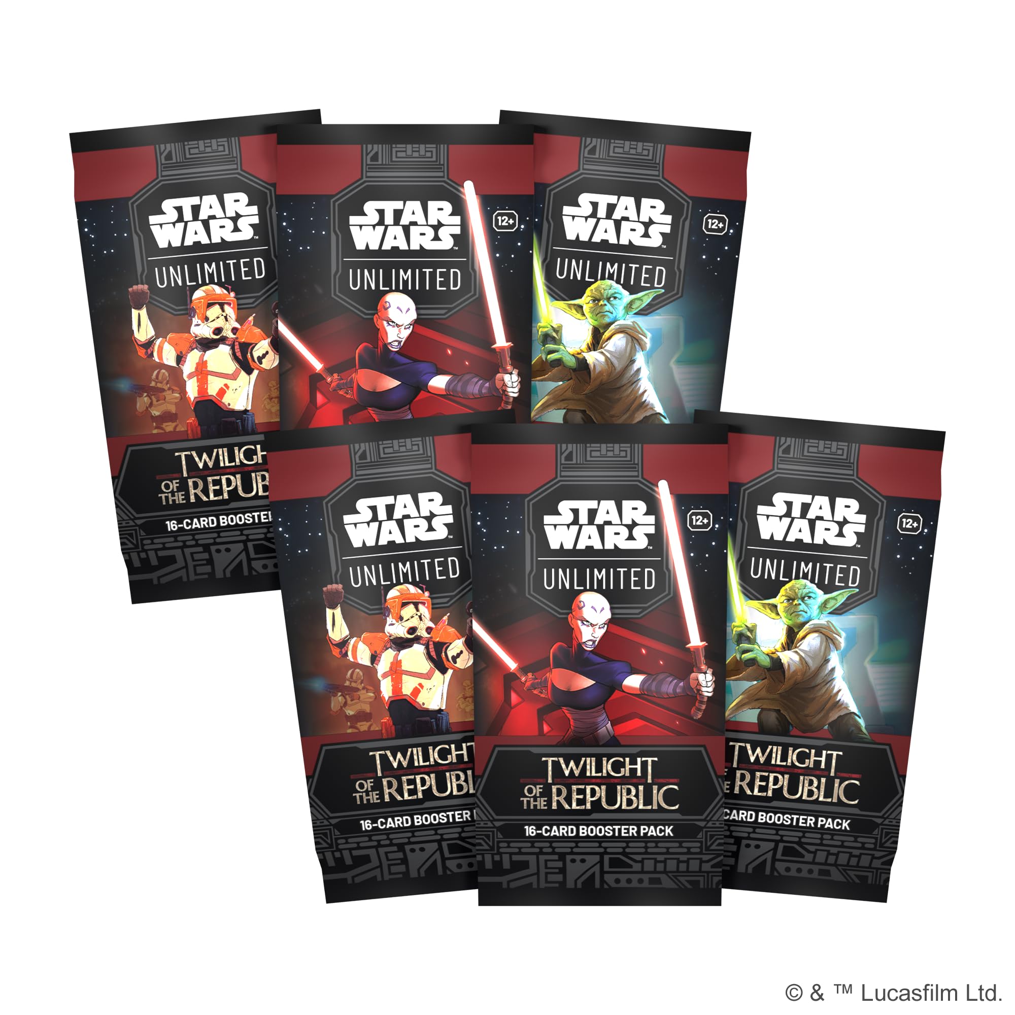 Asmodee Star Wars Unlimited Twilight exclusive leader cards enhance collection and strategy.