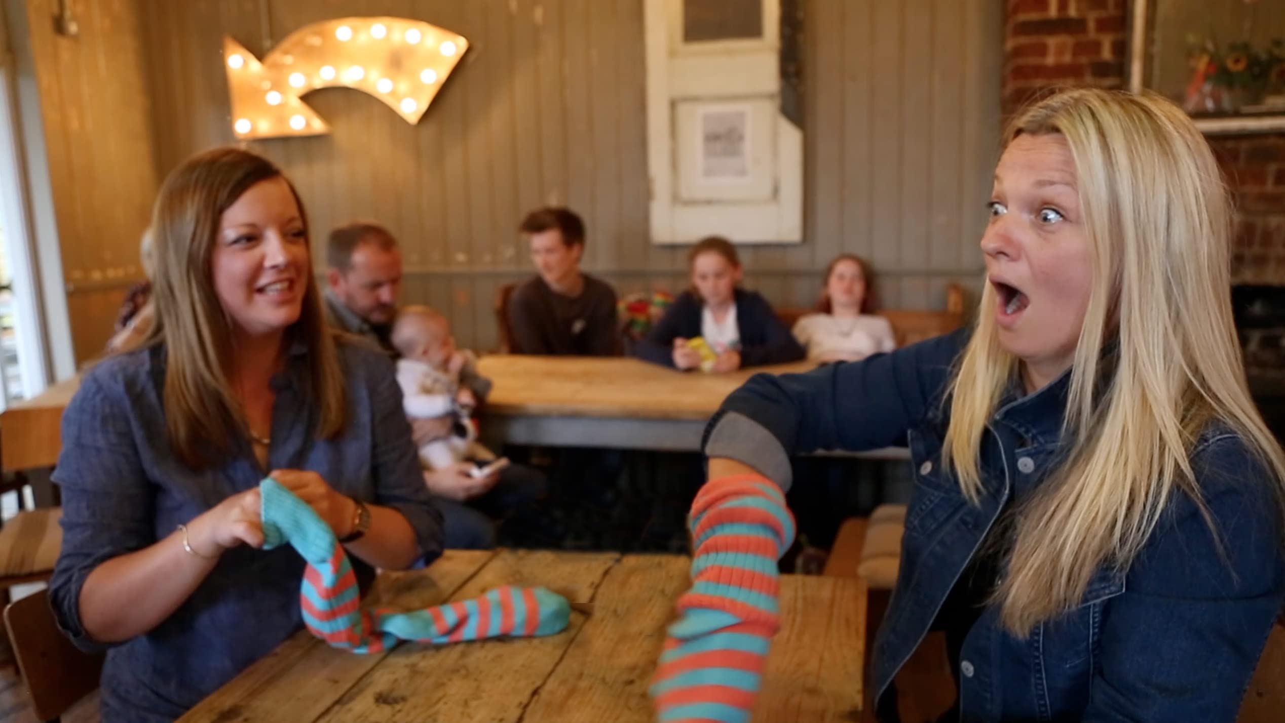 The Sock Game invites customization by adding home items