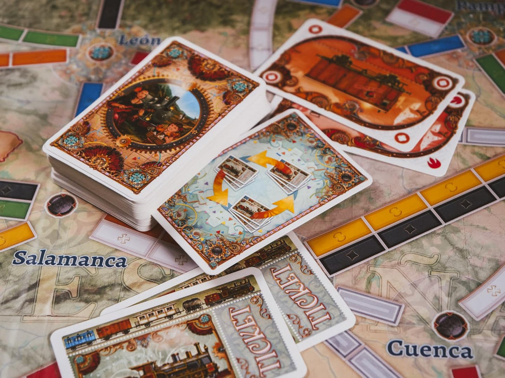 Asmodee Ticket to Ride South Korea map: dynamic routes add variety to play.