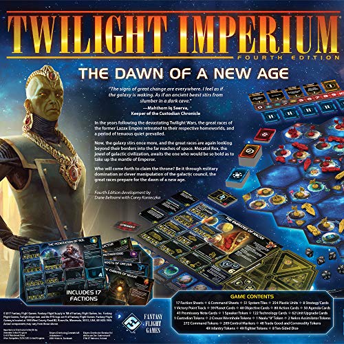 Twilight Imperium 4e game board setup showing modular map