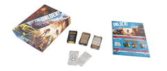 Asmodee Unlock! Legendary Adventures action story scene with gem heist puzzle