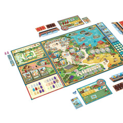 Asmodee Village Big Box Chronicle Book folded for easy setup.