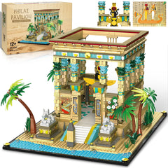AsmrCap Philaedin Temple water base enhances Nile temple display.