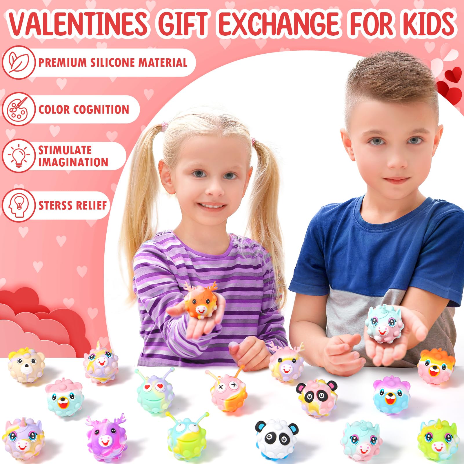 Asoulin bulk valentines day gifts for classroom prizes